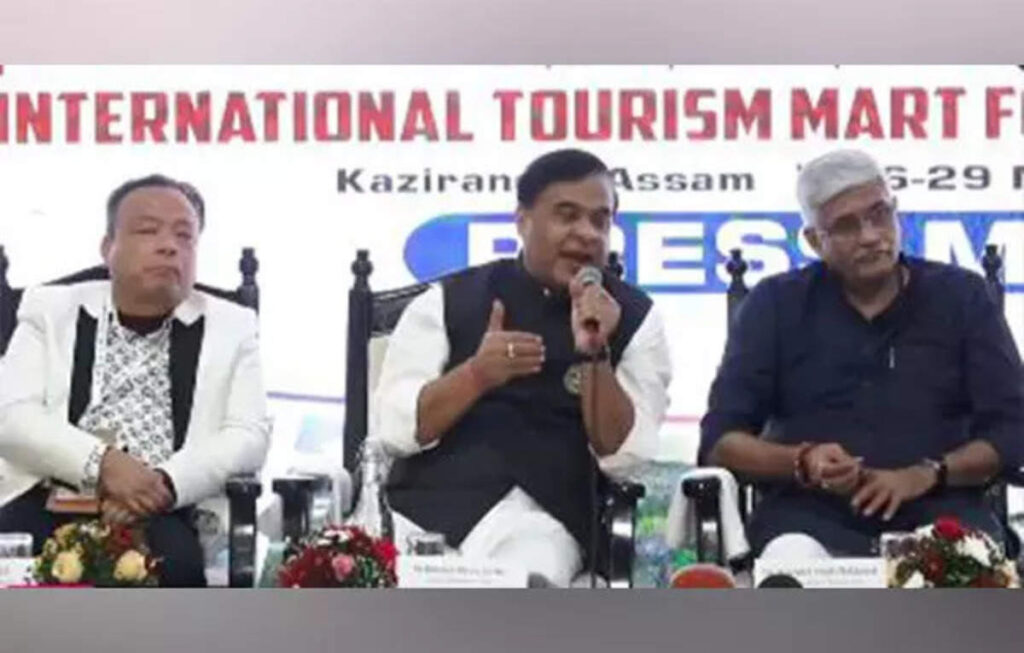 Union Minister Gajendra Singh Shekhawat Inaugurates International Tourism Mart.jpg